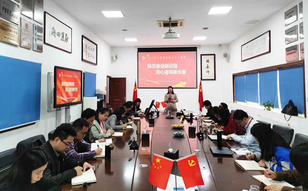 元琛科技黨支部組織開(kāi)展學(xué)習(xí)貫徹黨的二十大精神